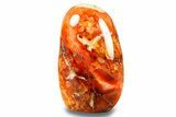 Free-Standing, Polished Carnelian Agate - Madagascar #283500-1